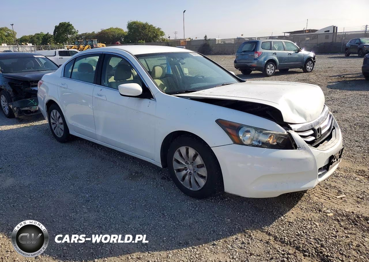 2012 Honda Accord Lx VIN:1HGCP2F3XCA075973 - 4