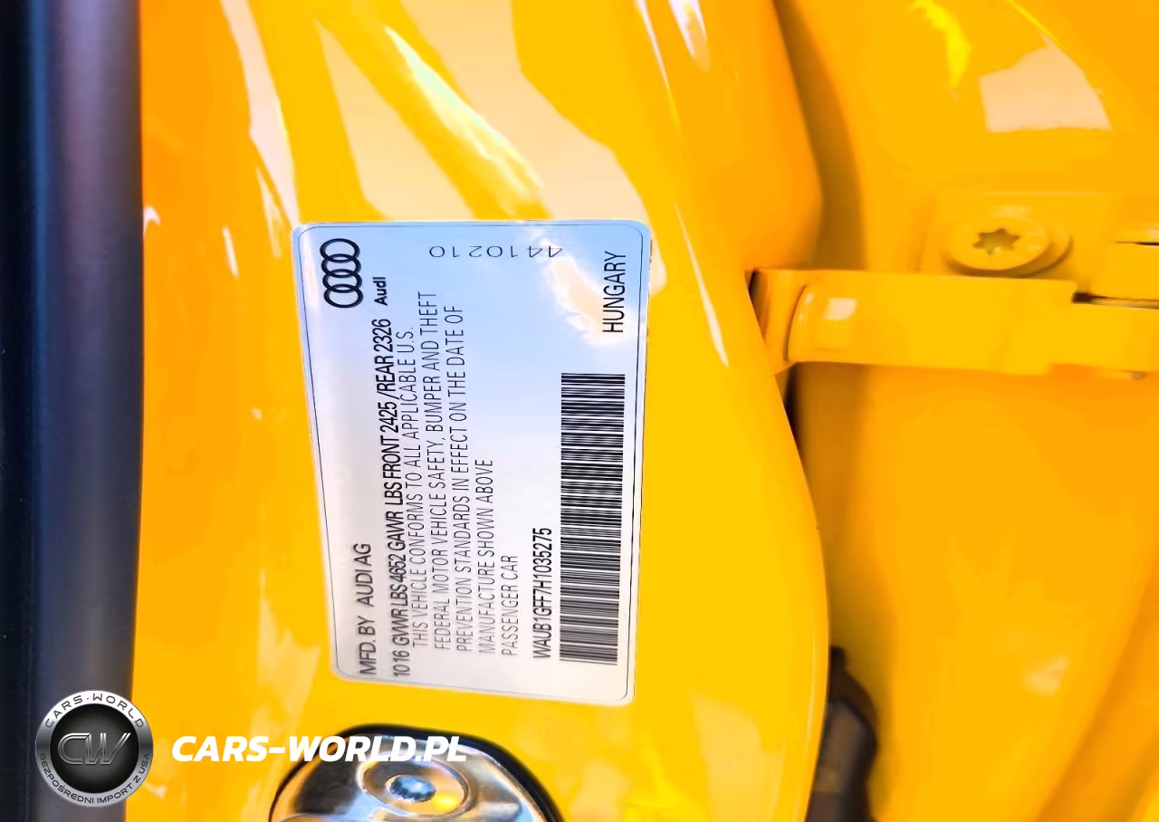 2017 Audi S3 Premium Plus VIN:WAUB1GFF7H1035275 - 12