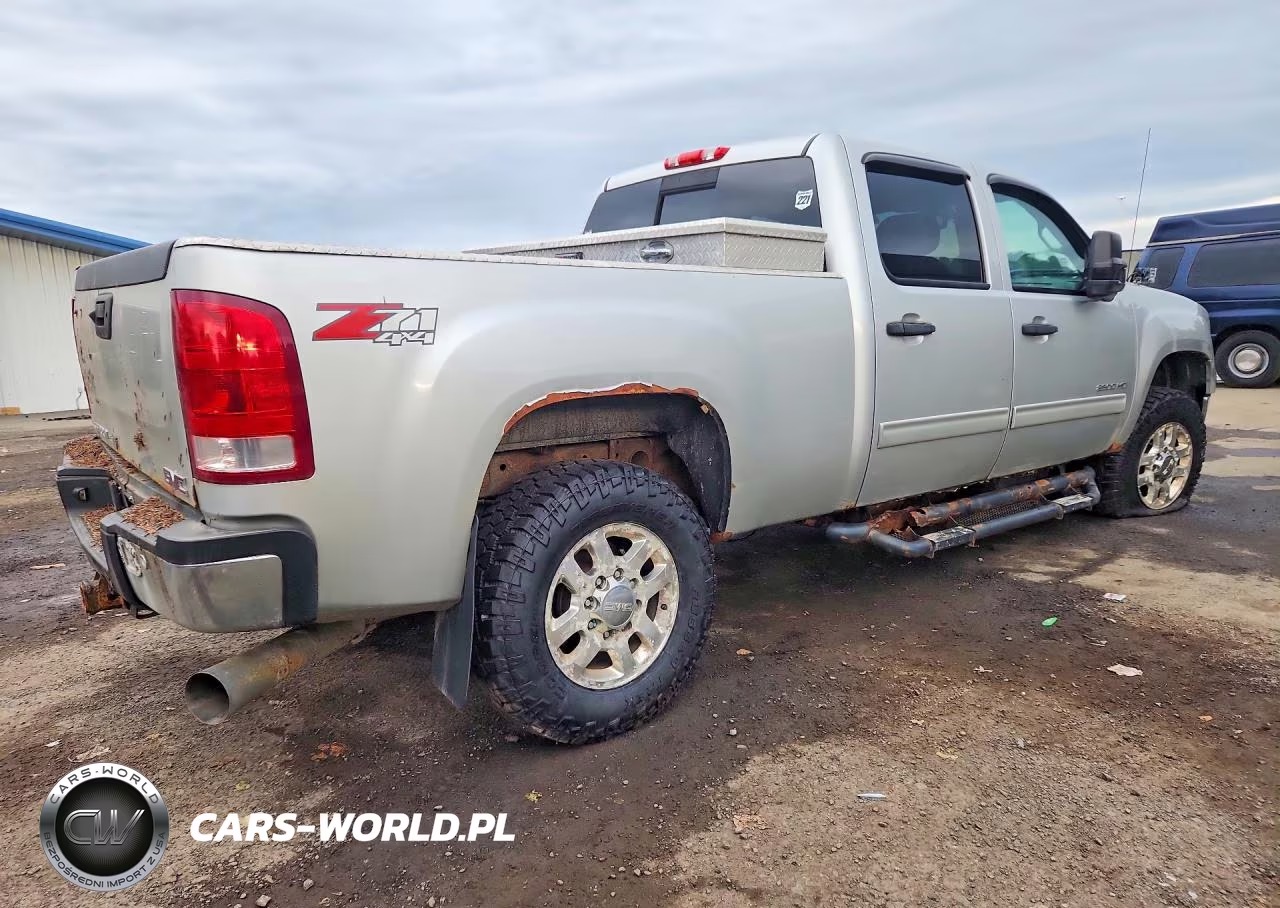2011 GMC Sierra K2500 Sle VIN:1GT120C88BF240980 - 3