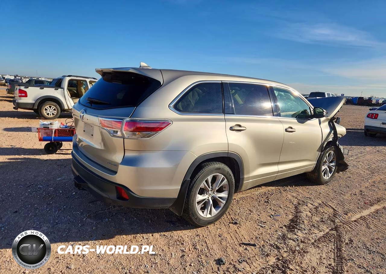 2015 Toyota Highlander Le Plus VIN:5TDBKRFH3FS109076 - 3
