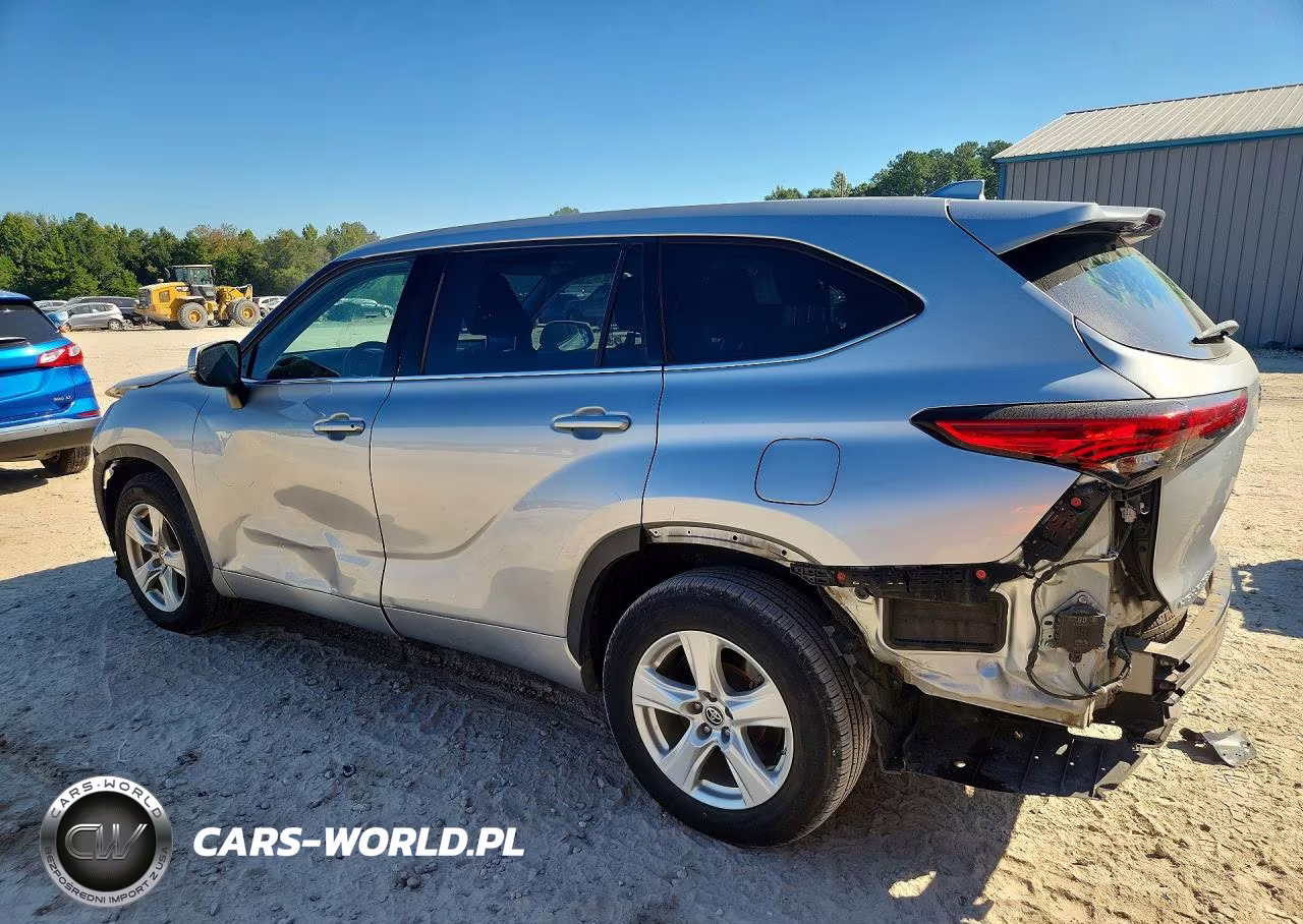 2020 Toyota Highlander Le VIN:5TDZZRAHXLS502263 - 2