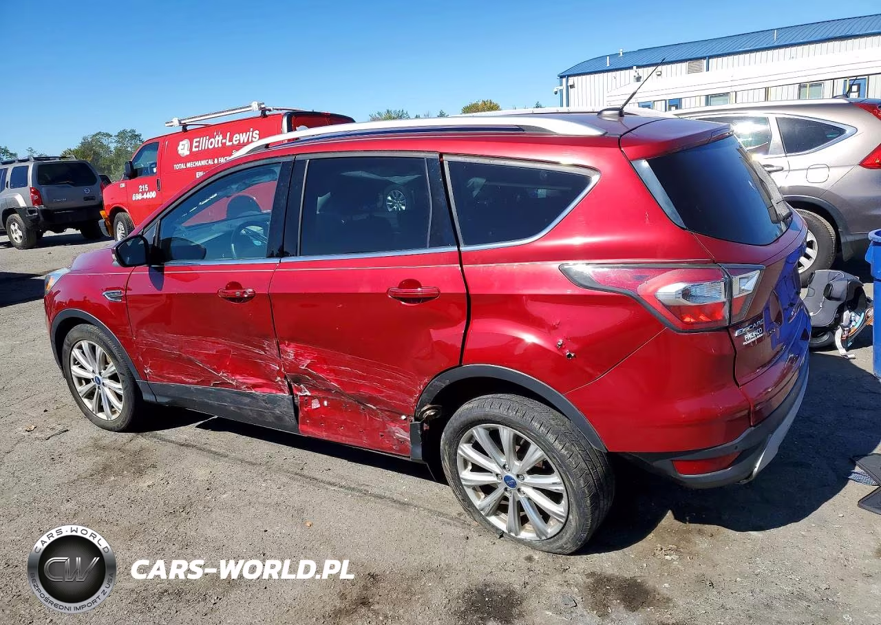 2017 Ford Escape Titanium VIN:1FMCU9JDXHUB12053 - 2