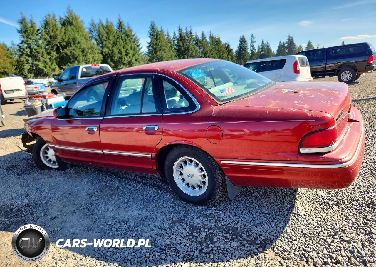 1997 Ford Crown Victoria Lx VIN:2FALP74W3VX191167 - 2