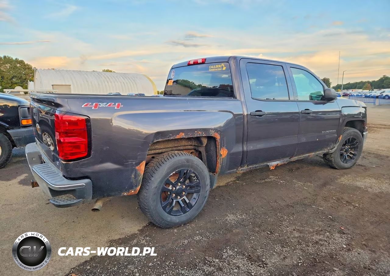 2014 Chevrolet Silverado K1500 Lt VIN:3GCUKREC3EG256154 - 3