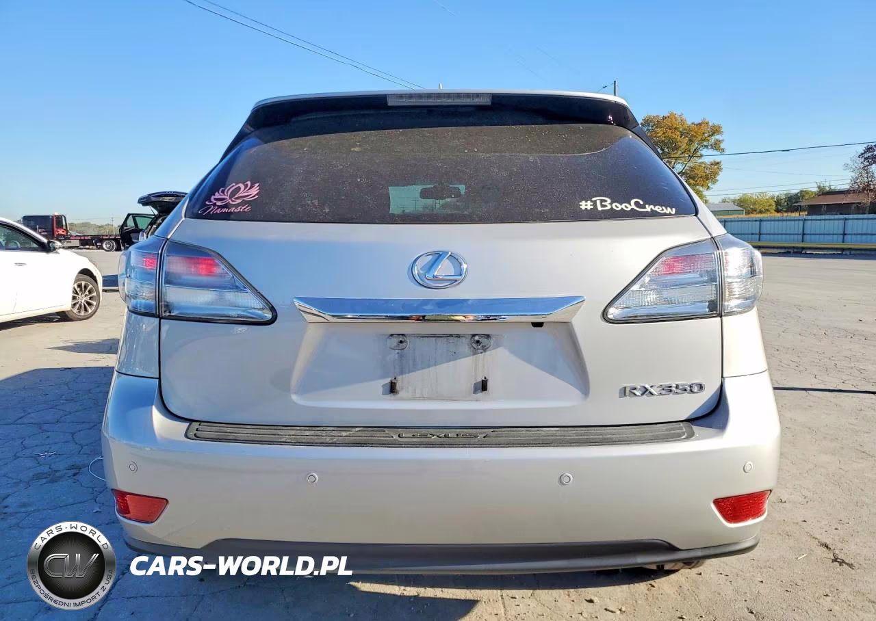 2012 Lexus Rx 350 VIN:2T2BK1BA1CC132723 - 6