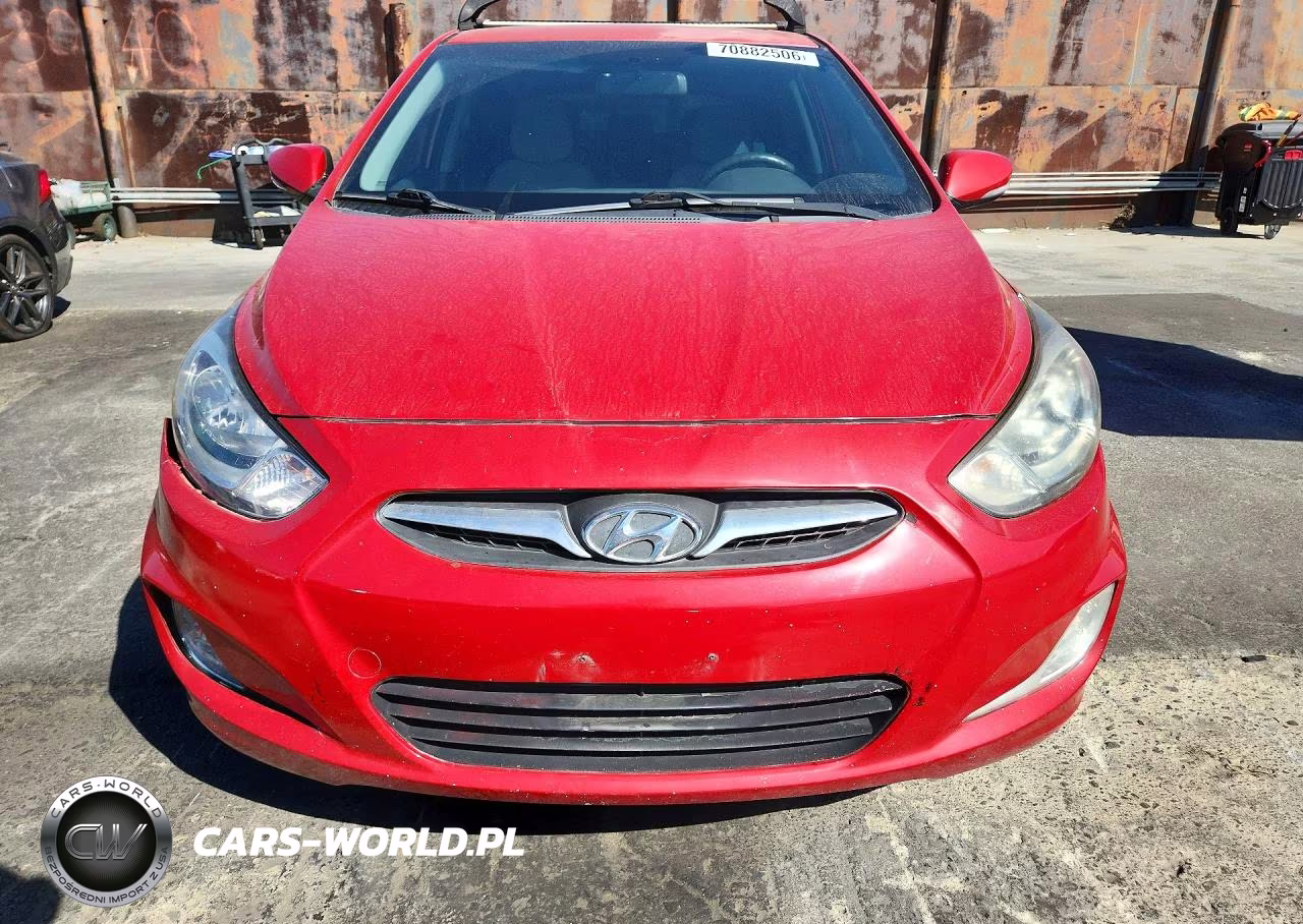 2013 Hyundai Accent Se VIN:KMHCU5AE7DU103158 - 5
