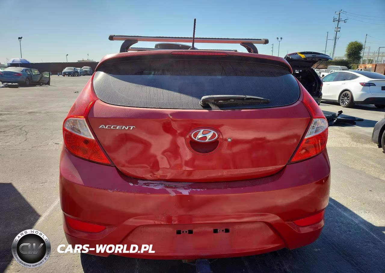 2013 Hyundai Accent Se VIN:KMHCU5AE7DU103158 - 6