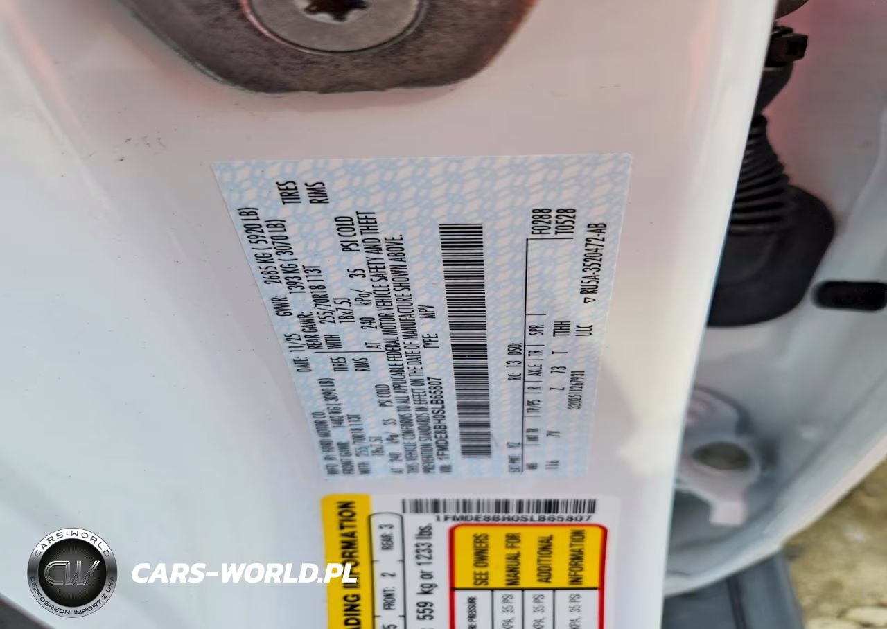 2025 Ford Bronco Outer Banks VIN:1FMDE8BH0SLB65807 - 12