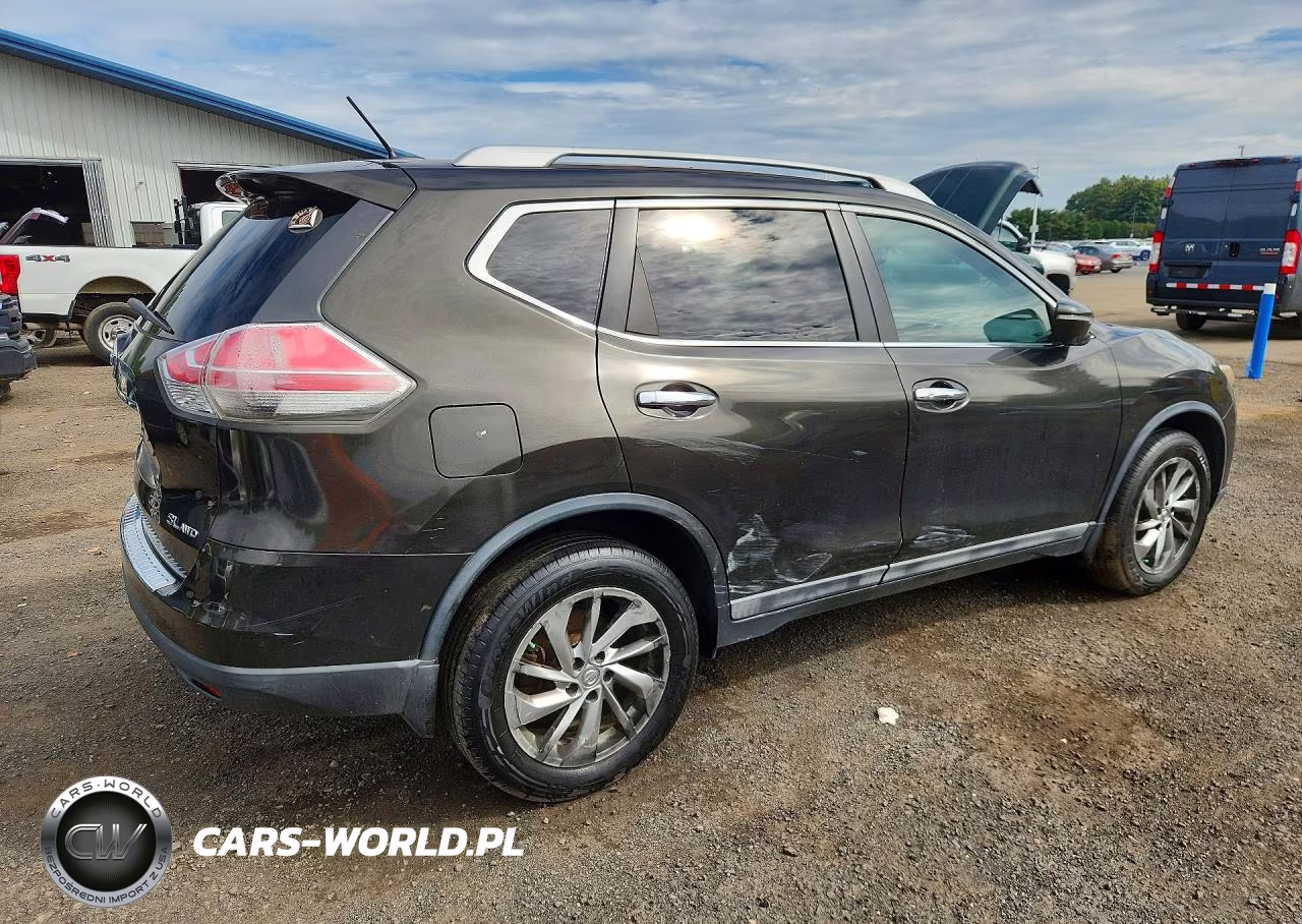 2015 Nissan Rogue Sl VIN:5N1AT2MV7FC773435 - 3