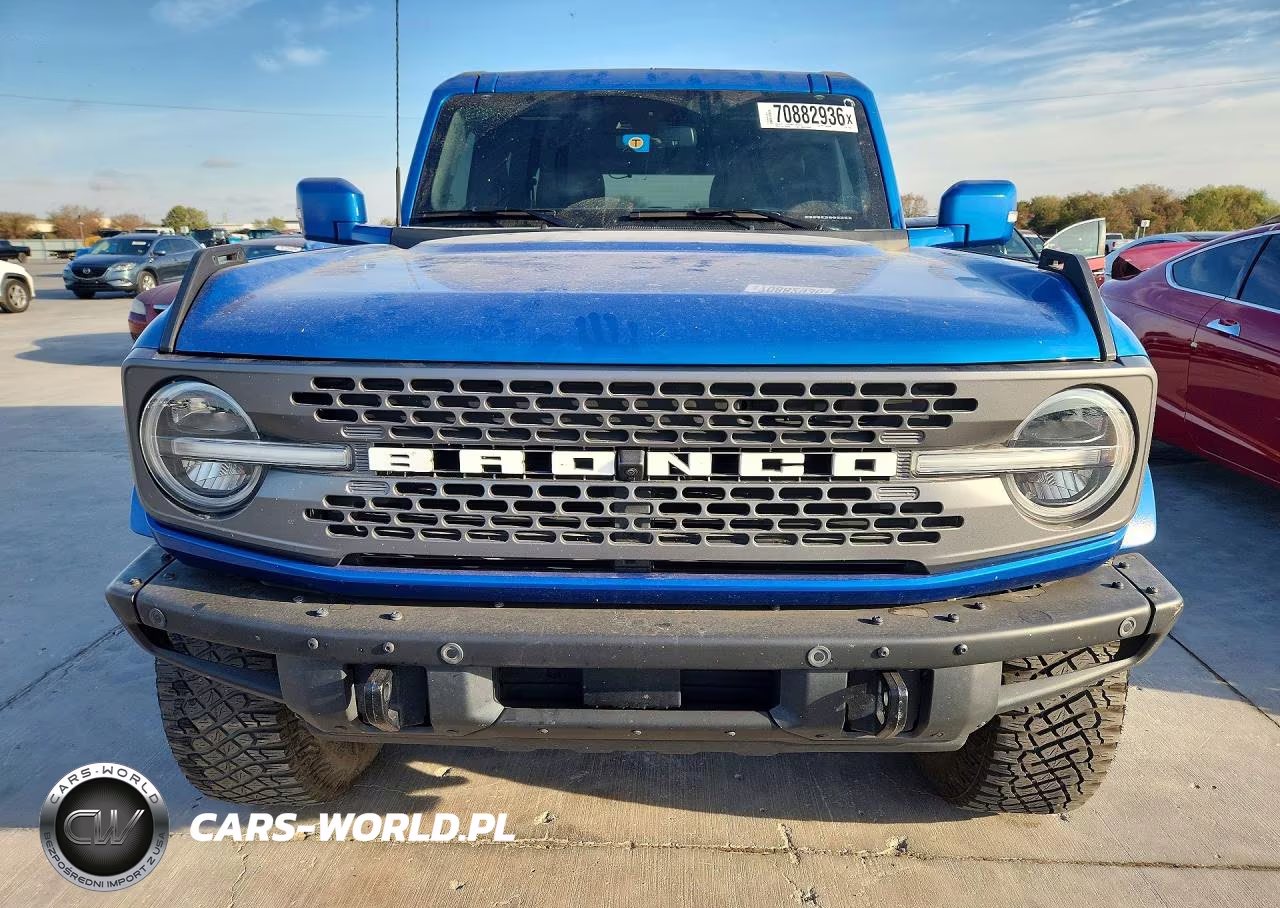 2023 Ford Bronco Base VIN:1FMEE5DP8PLB13484 - 5
