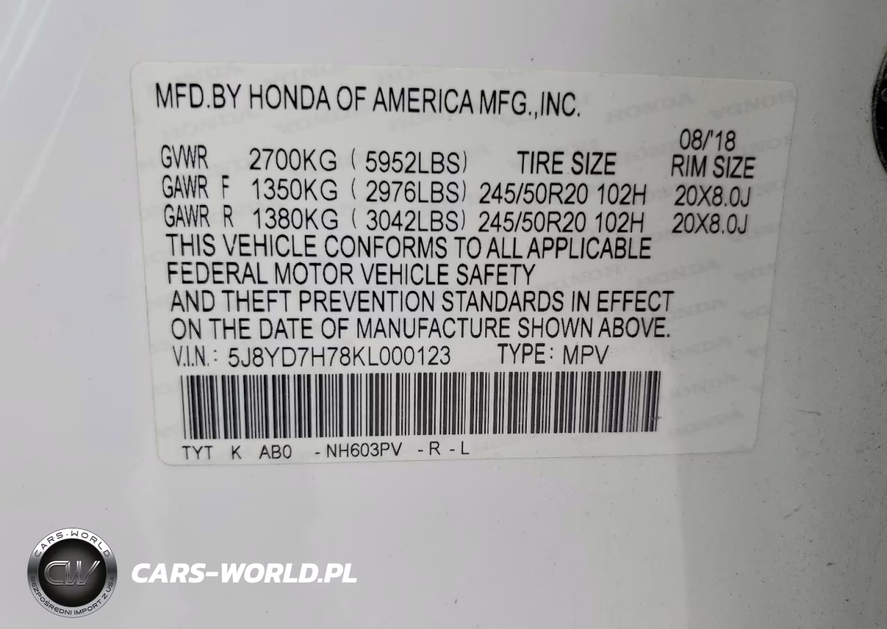 2019 Acura Mdx Sport Hybrid Advance VIN:5J8YD7H78KL000123 - 13
