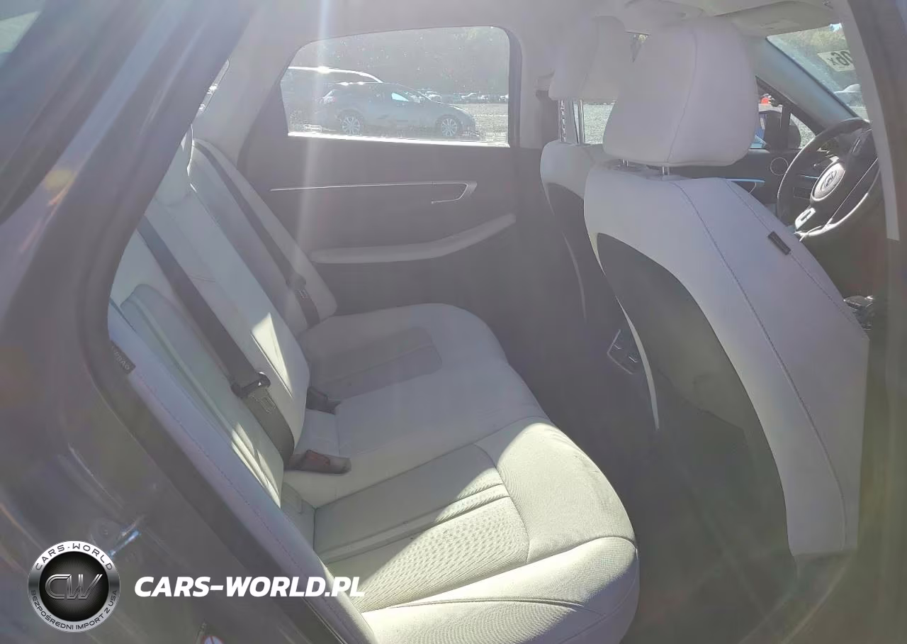 2021 Hyundai Sonata Hybrid Blue VIN:KMHL24JJXMA036408 - 10