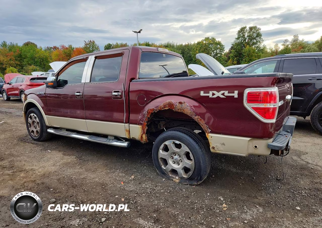 2009 Ford F150 Supercrew VIN:1FTPW14V49FB40166 - 2