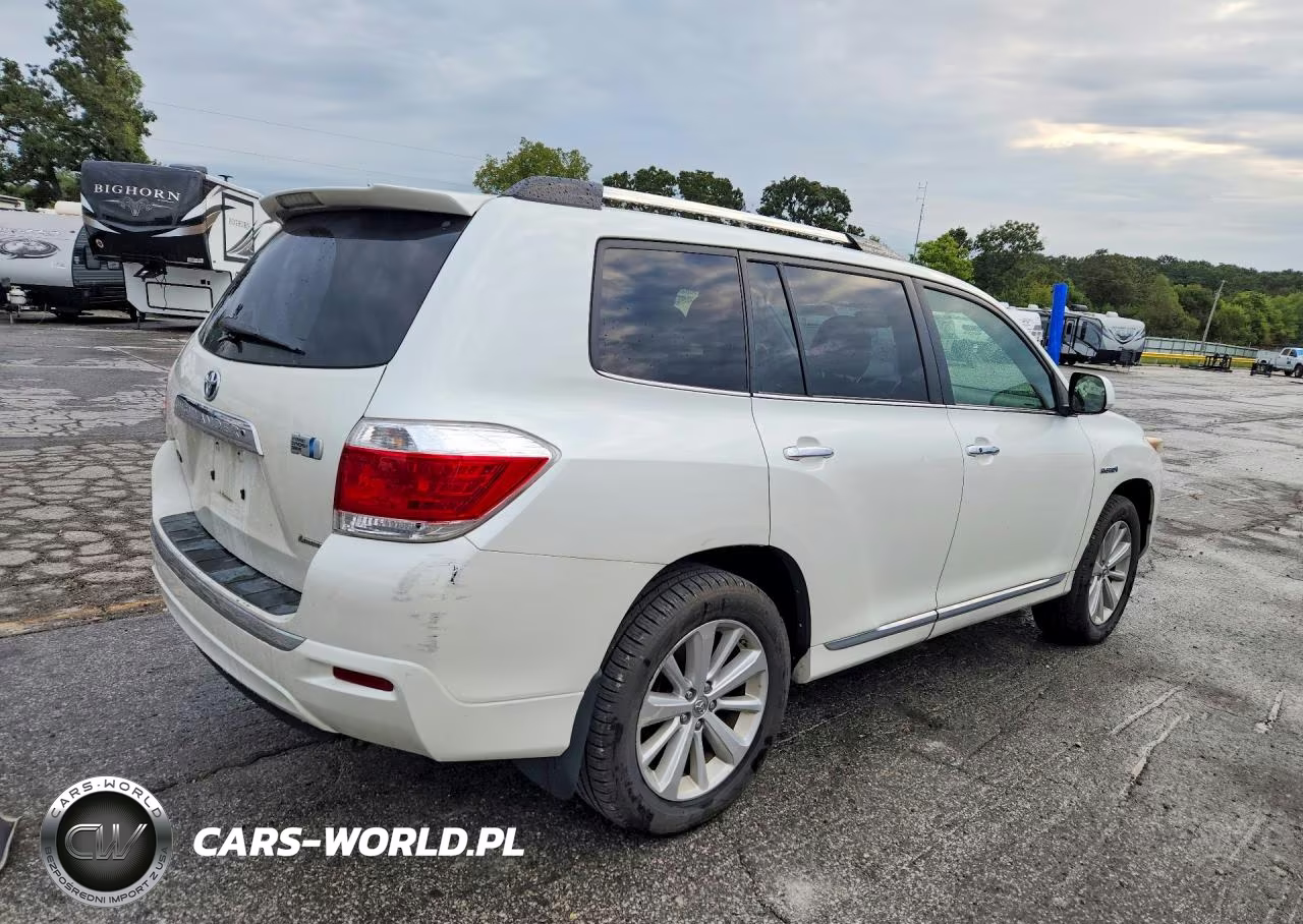 2013 Toyota Highlander Hybrid Limited VIN:JTEDC3EH0D2015421 - 3