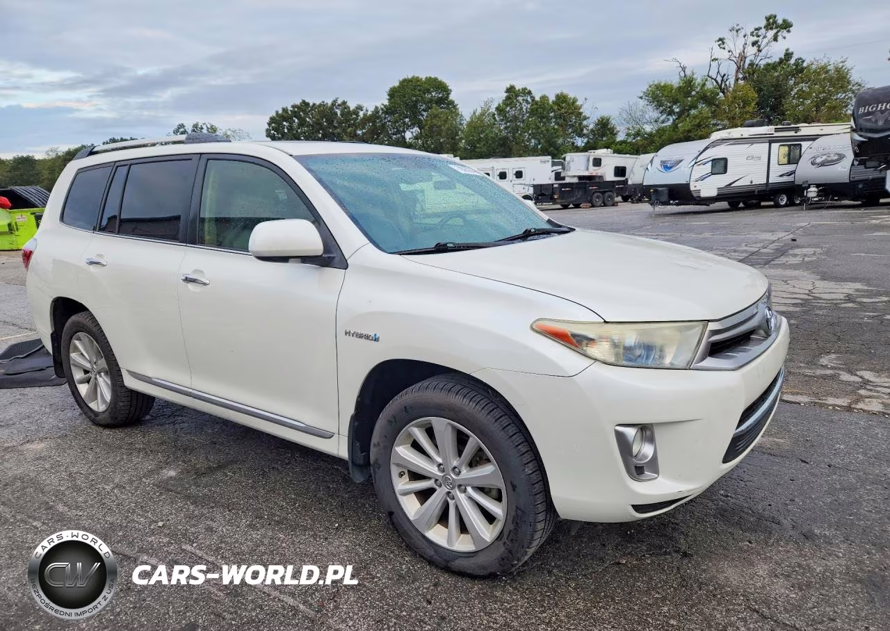 2013 Toyota Highlander Hybrid Limited VIN:JTEDC3EH0D2015421 - 4