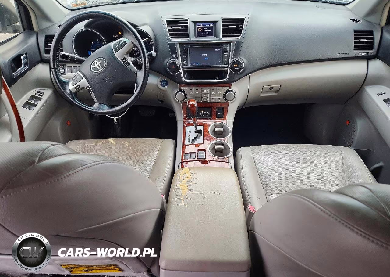 2013 Toyota Highlander Hybrid Limited VIN:JTEDC3EH0D2015421 - 8