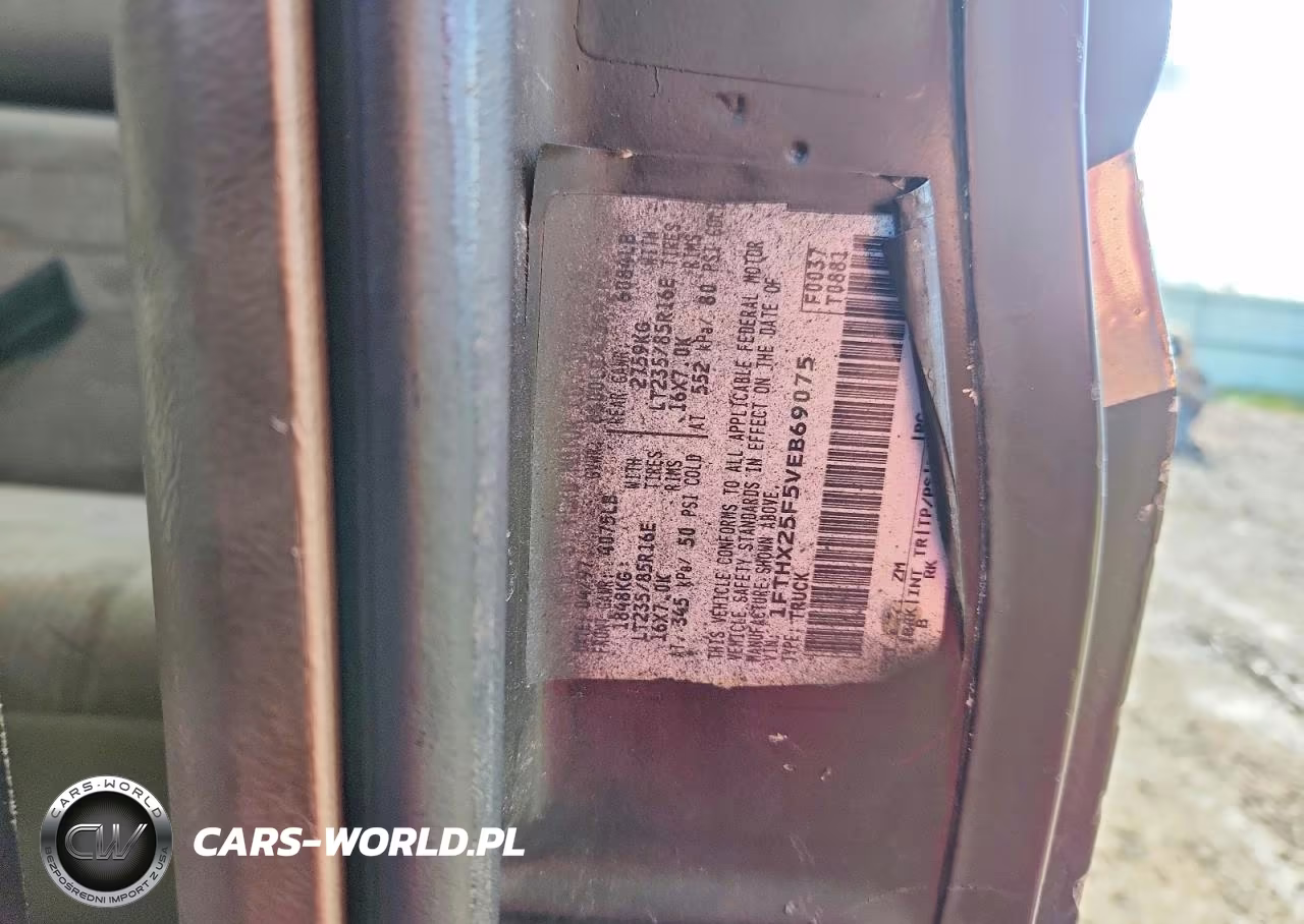 1997 Ford F250 VIN:1FTHX25F5VEB69075 - 12