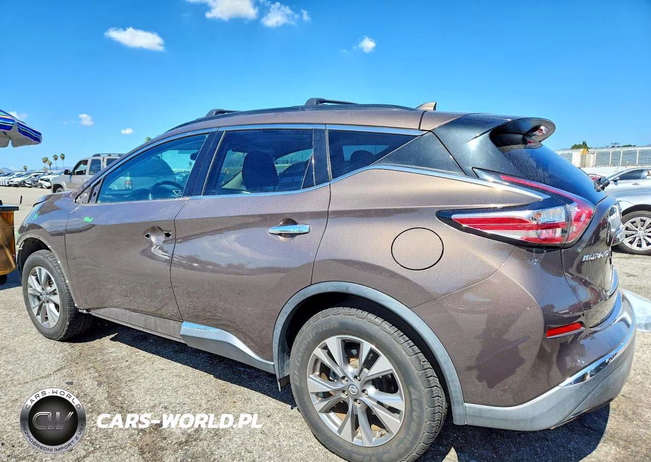 2017 Nissan Murano Sv VIN:5N1AZ2MHXHN120243 - 2