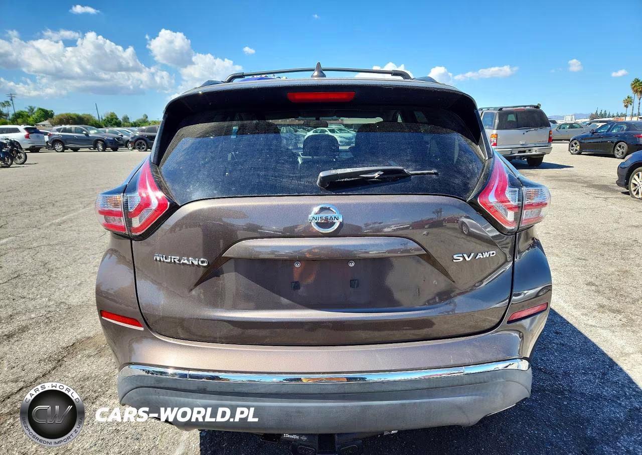 2017 Nissan Murano Sv VIN:5N1AZ2MHXHN120243 - 6