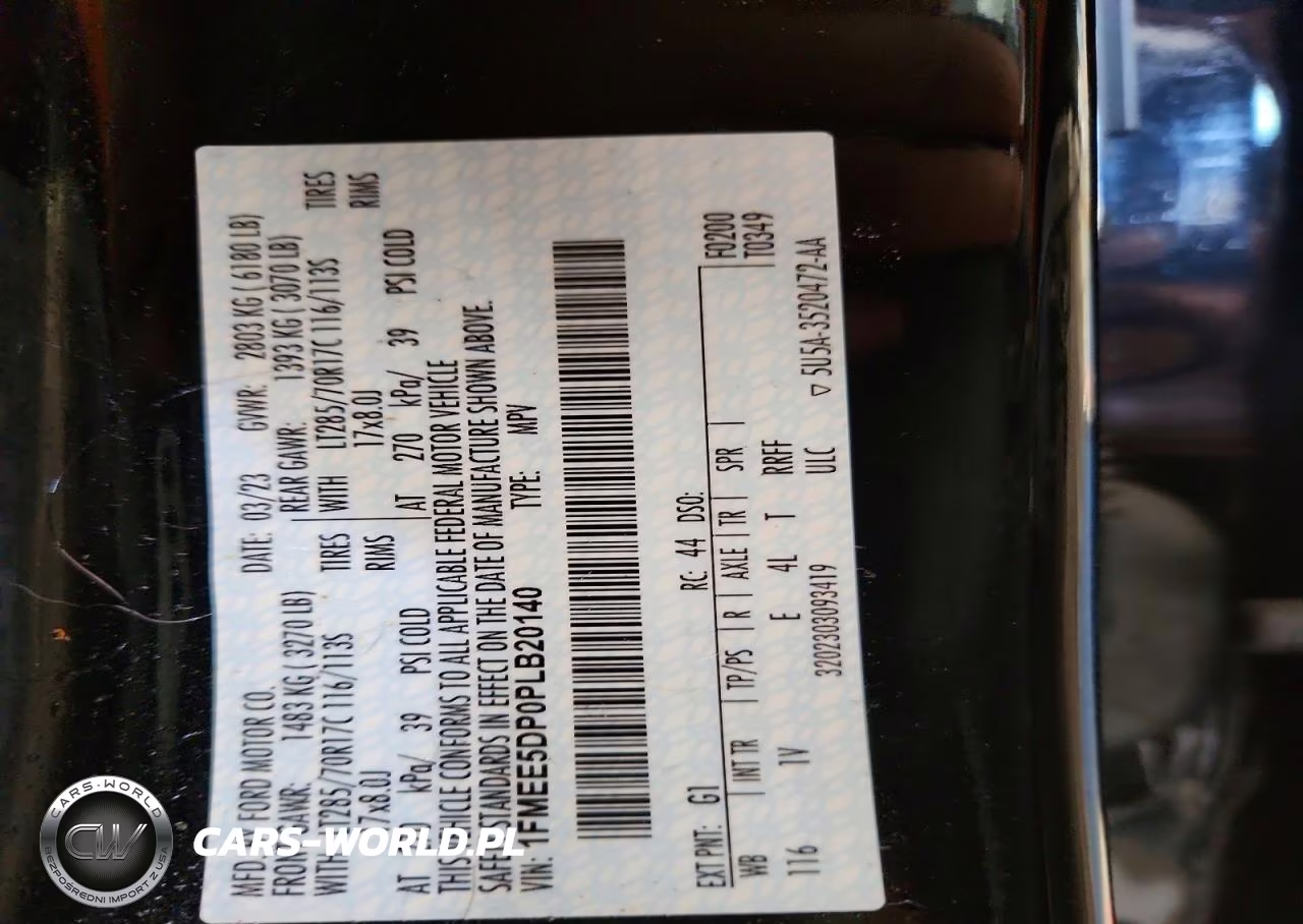 2023 Ford Bronco Base VIN:1FMEE5DP0PLB20140 - 12