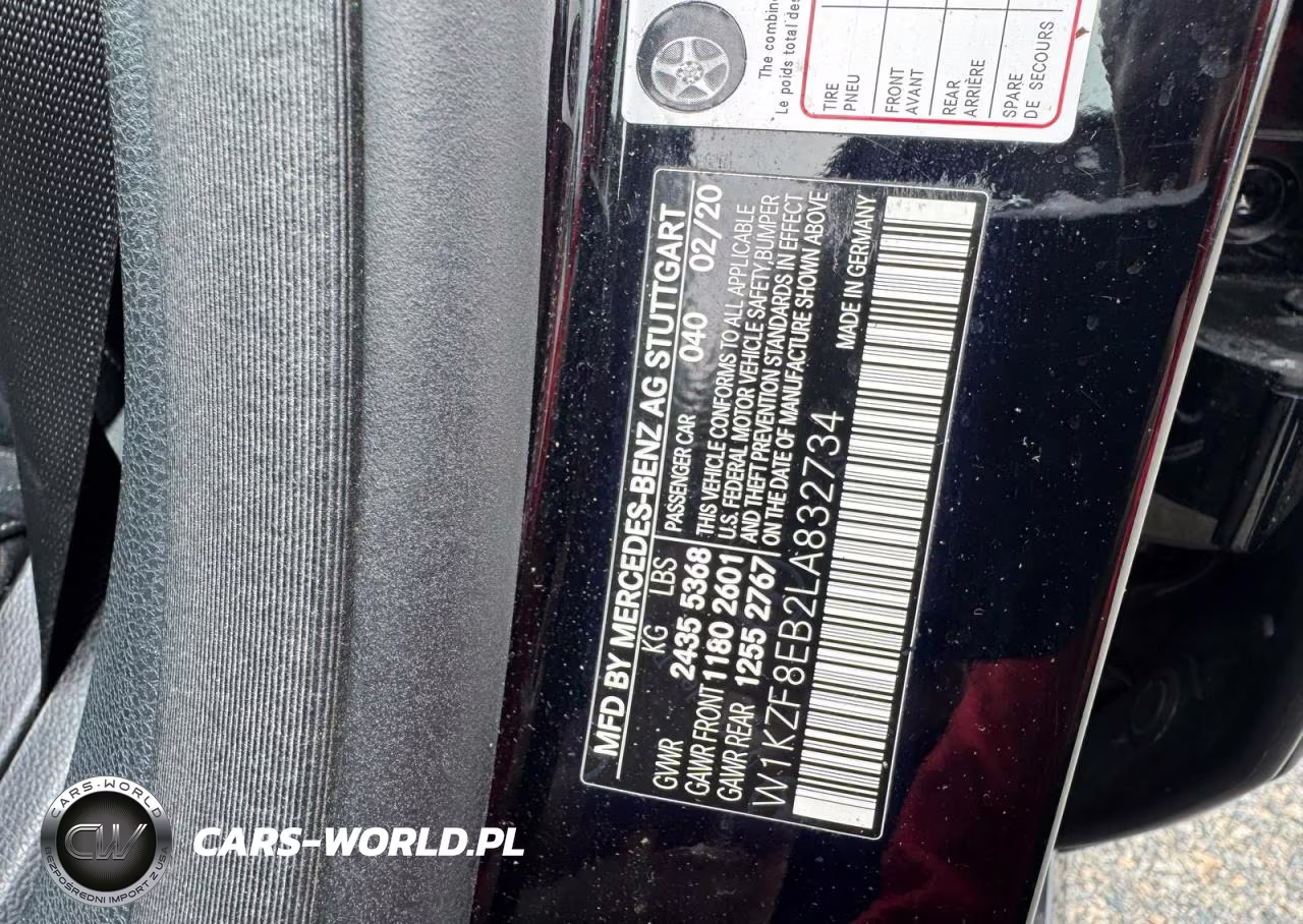 2020 Mercedes-Benz E 350 4Matic VIN:W1KZF8EB2LA832734 - 10