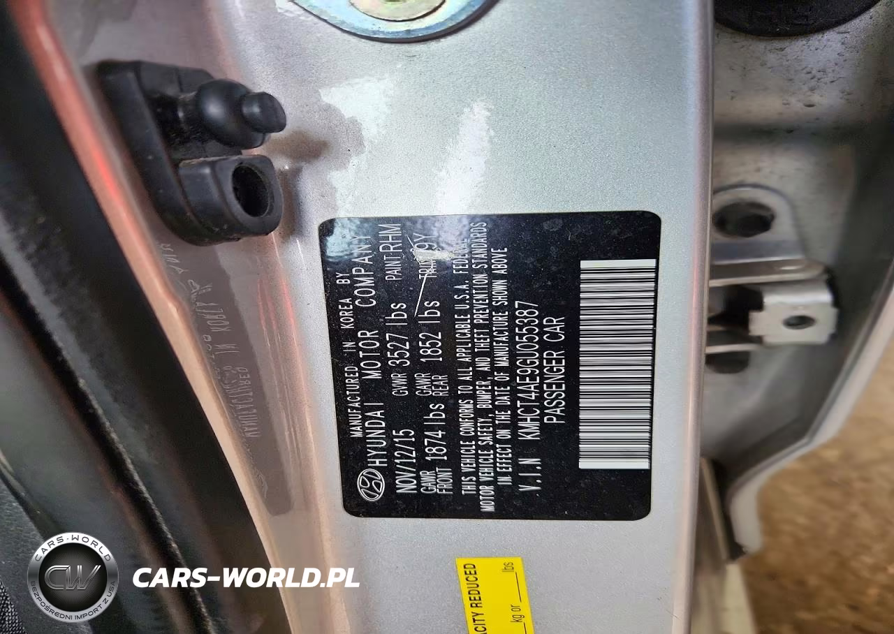 2016 Hyundai Accent Se VIN:KMHCT4AE9GU055387 - 13