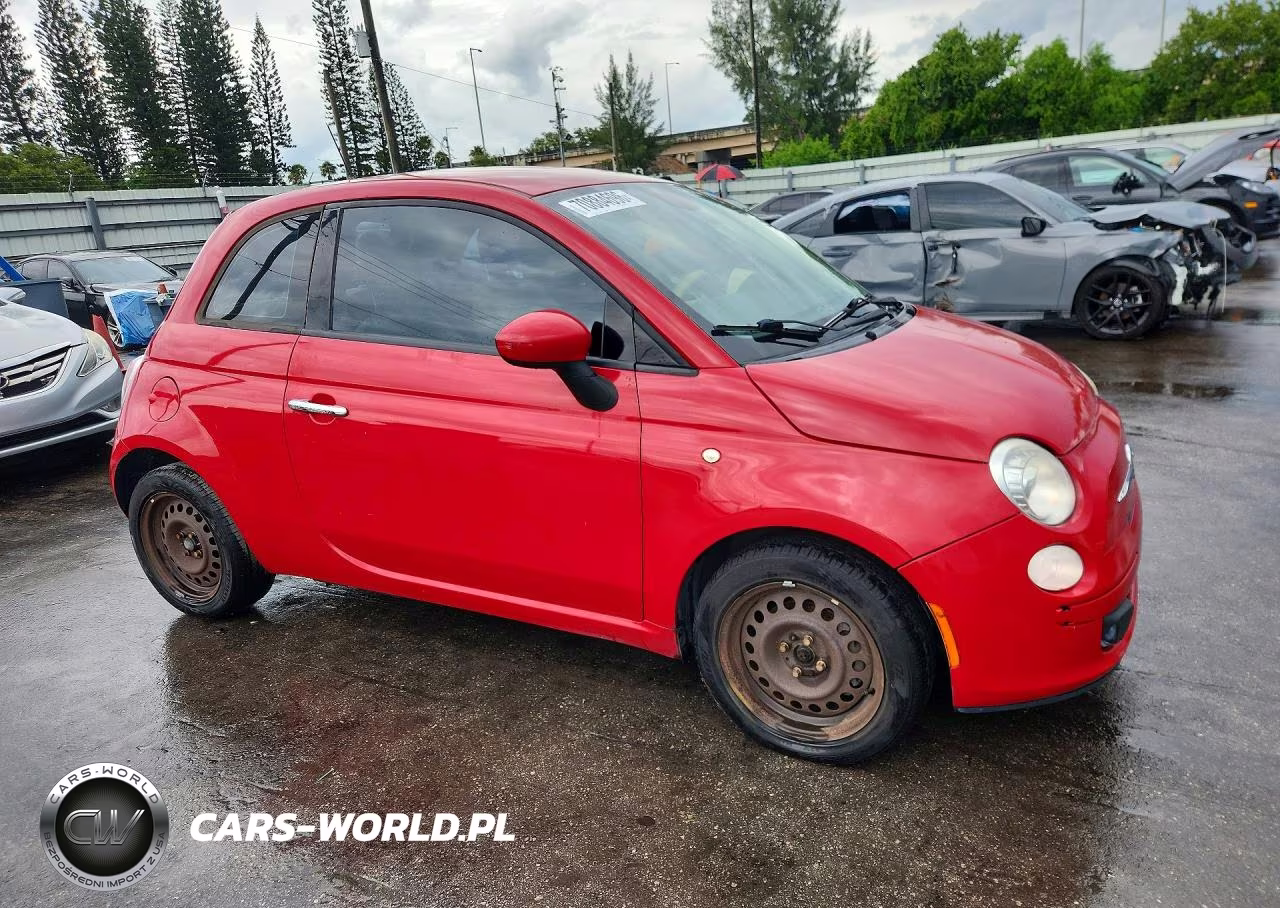 2014 Fiat 500 Pop VIN:3C3CFFAR0ET169347 - 4