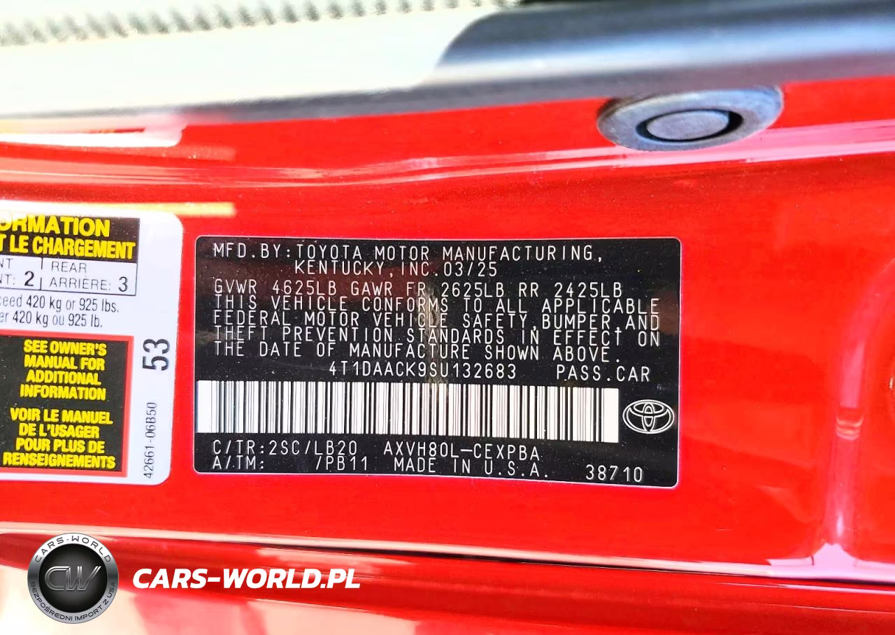 2025 Toyota Camry Xse VIN:4T1DAACK9SU132683 - 12