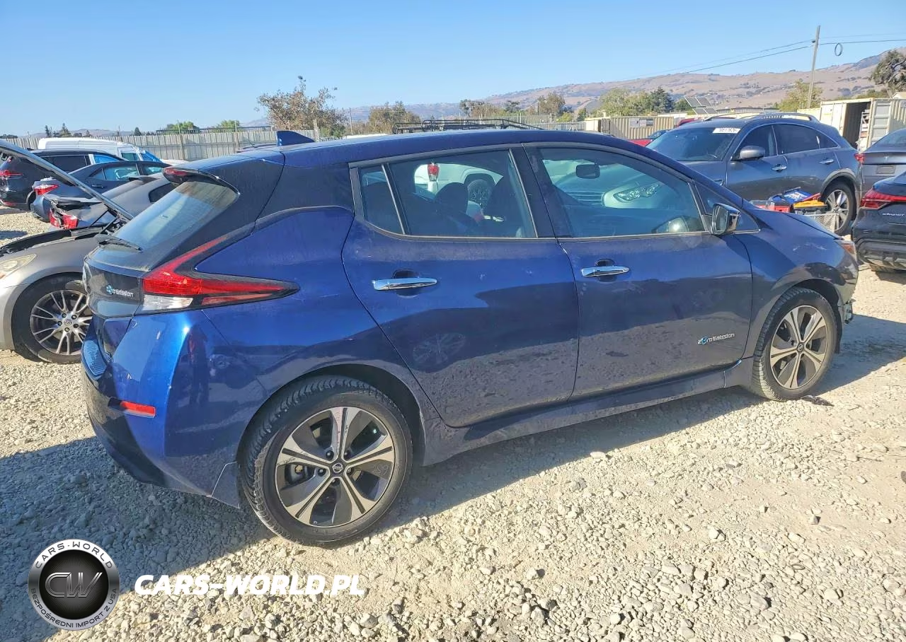 2019 Nissan Leaf Sl Plus VIN:1N4BZ1CP3KC313337 - 3