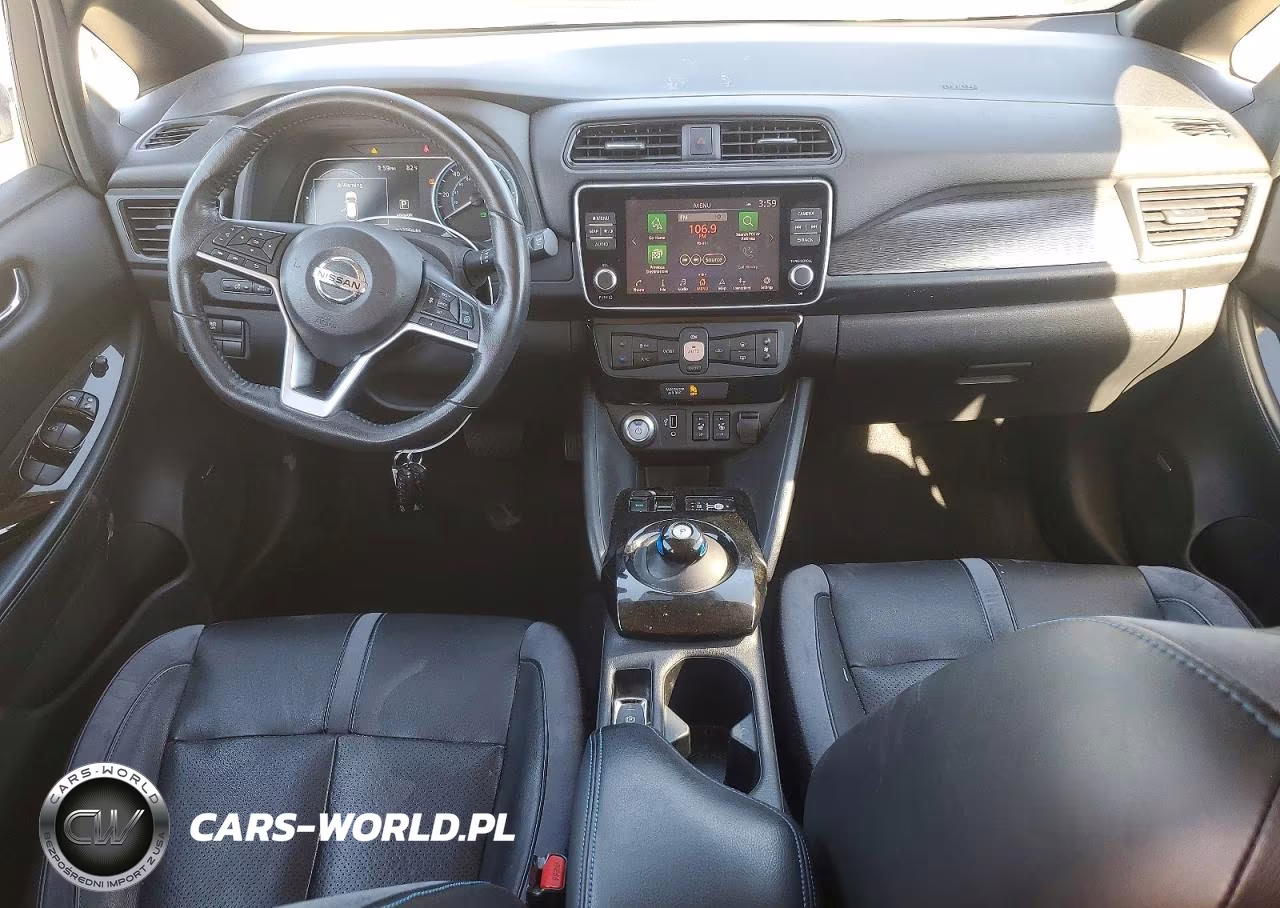 2019 Nissan Leaf Sl Plus VIN:1N4BZ1CP3KC313337 - 8