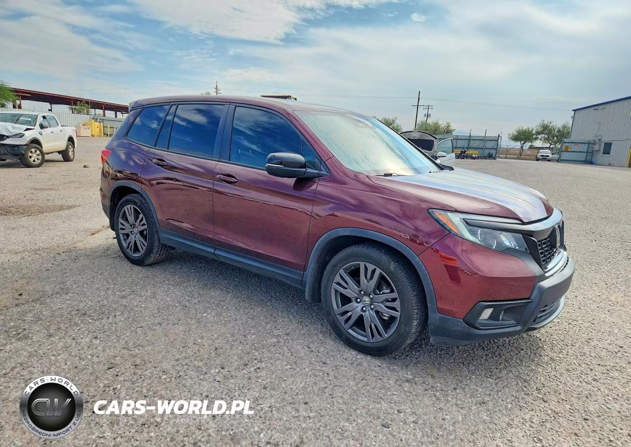 2021 Honda Passport Exl VIN:5FNYF7H50MB003224 - 4