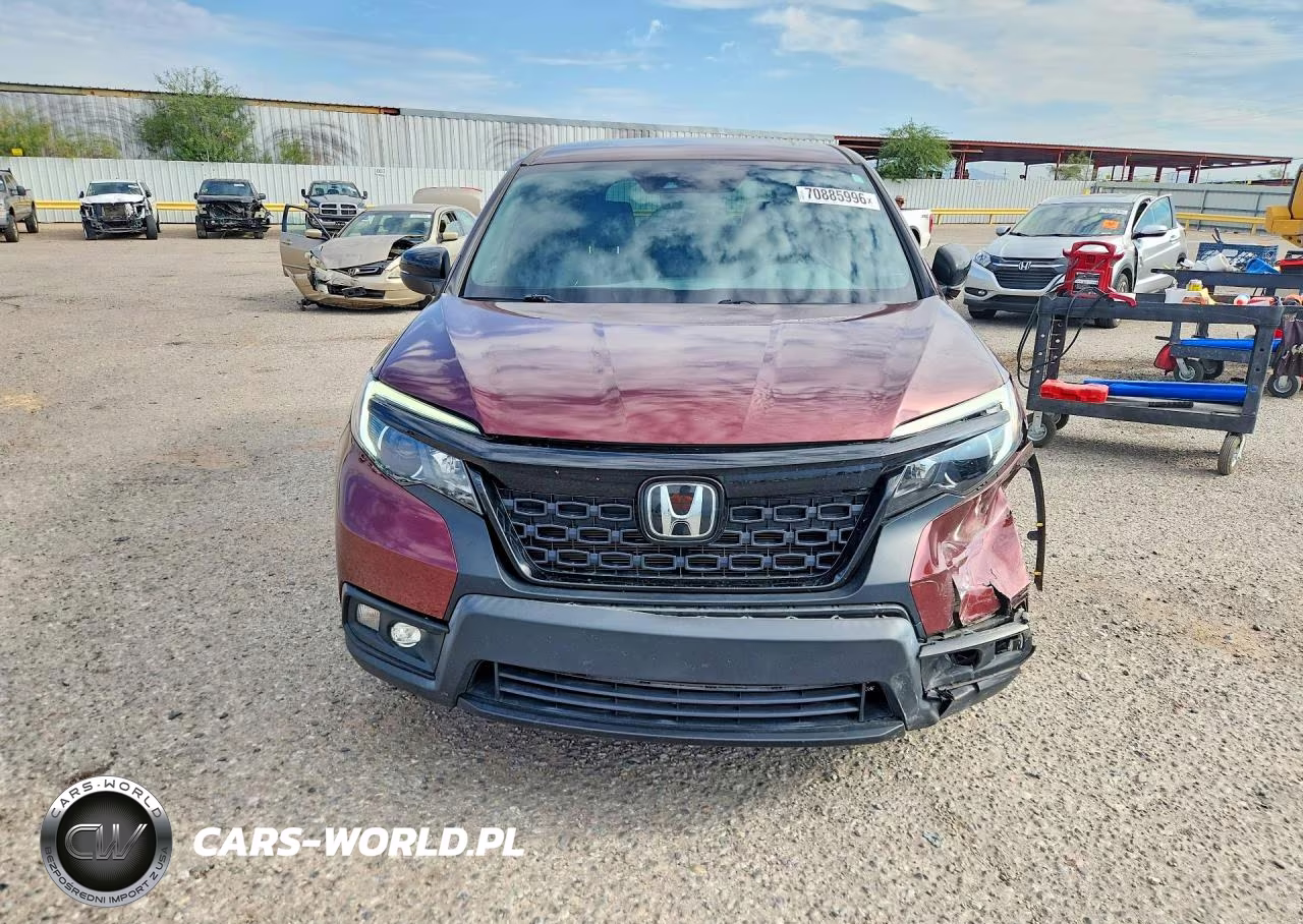 2021 Honda Passport Exl VIN:5FNYF7H50MB003224 - 5