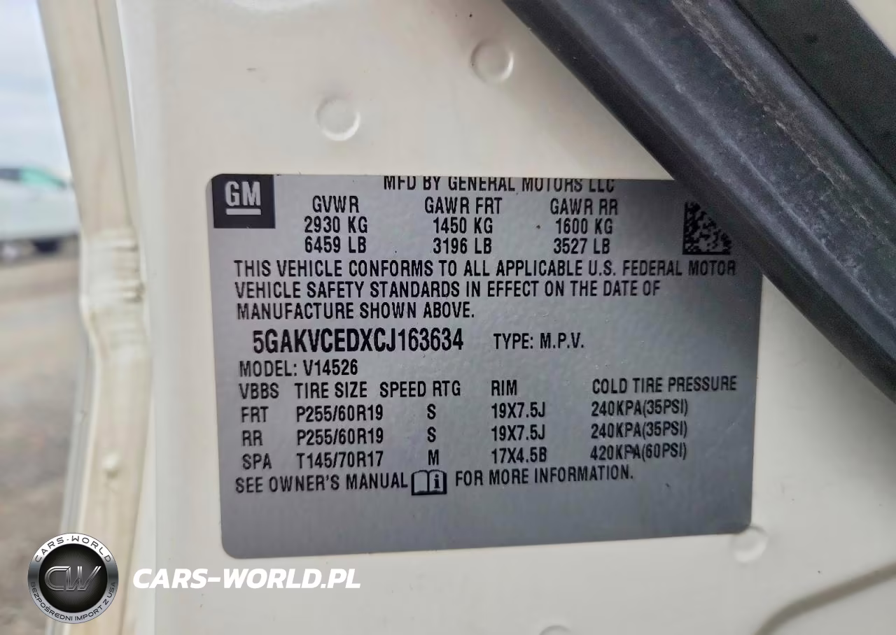 2012 Buick Enclave VIN:5GAKVCEDXCJ163634 - 13