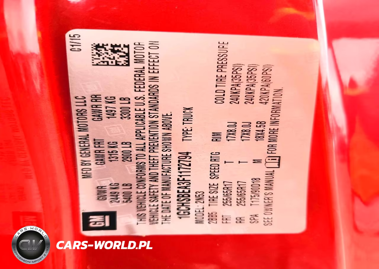 2015 Chevrolet Colorado Lt VIN:1GCHSBEA3F1172794 - 12
