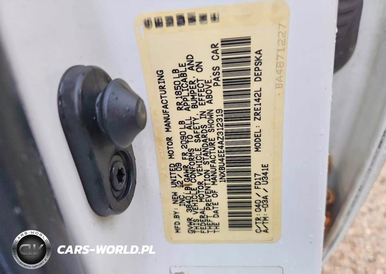 2010 Toyota Corolla S VIN:1NXBU4EE4AZ312319 - 12