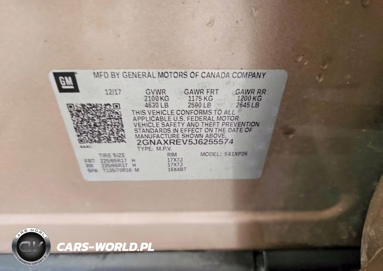 2018 Chevrolet Equinox Ls VIN:2GNAXREV5J6255574 - 13