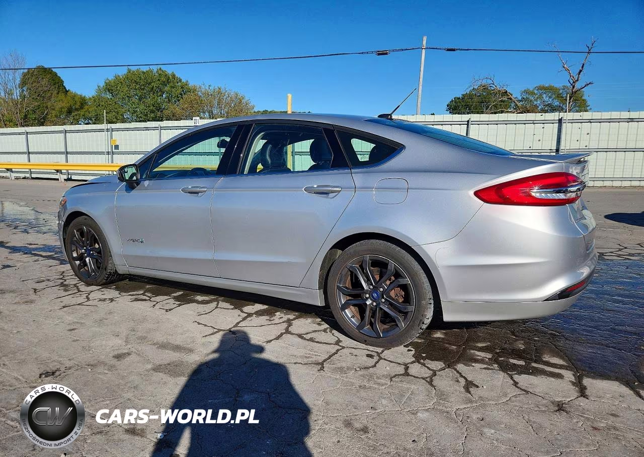 2018 Ford Fusion Se Hybrid VIN:3FA6P0LU7JR197230 - 2