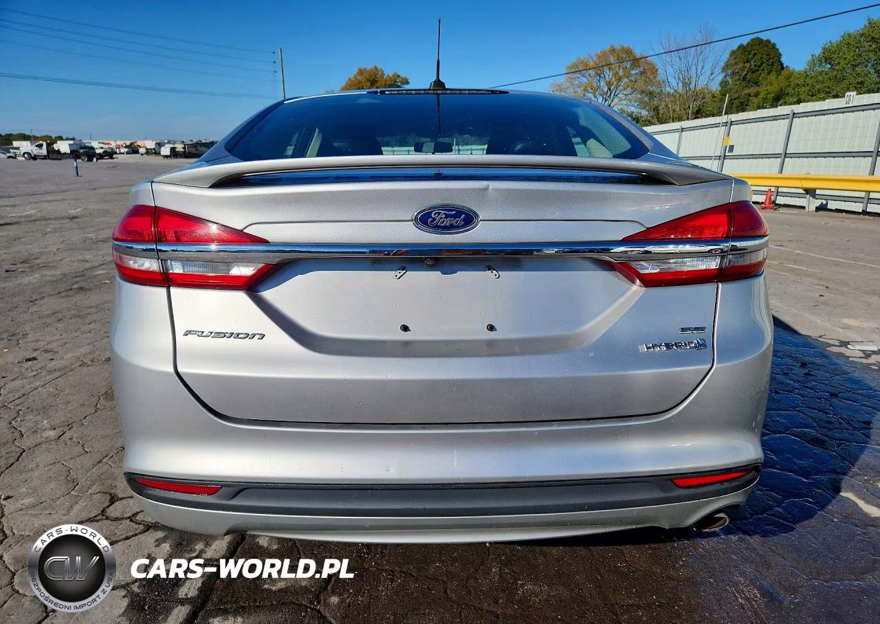 2018 Ford Fusion Se Hybrid VIN:3FA6P0LU7JR197230 - 6