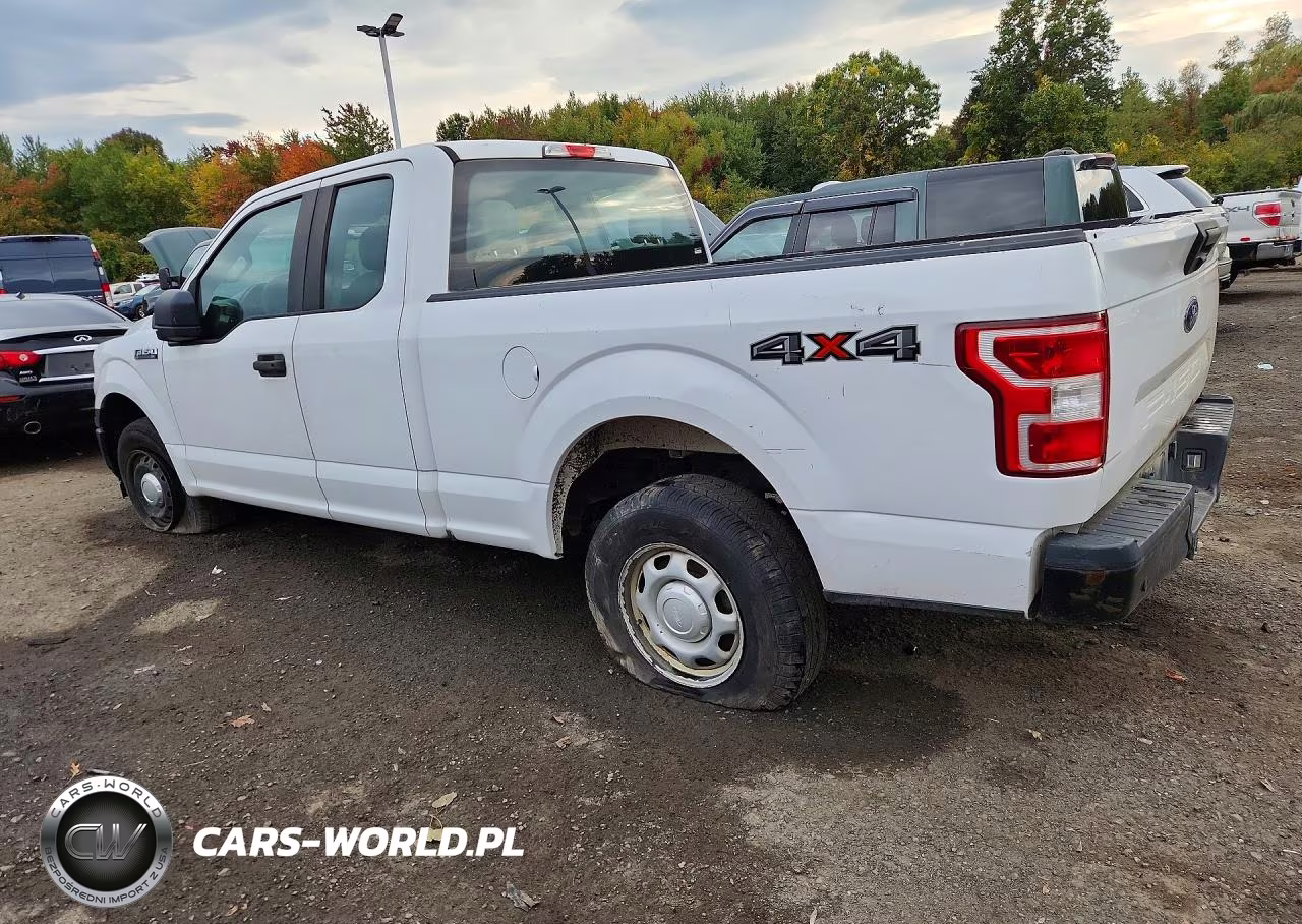 2018 Ford F150 Super Cab VIN:1FTEX1EBXJKE51606 - 2