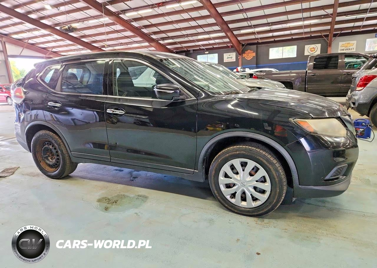 2015 Nissan Rogue S VIN:KNMAT2MV3FP509433 - 4