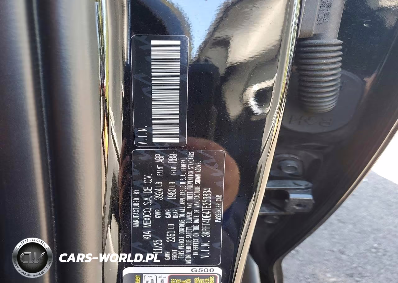 2026 Kia K4 Lxs VIN:3KPFT4DE4TE253834 - 12