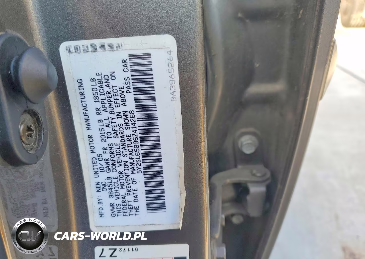 2006 Pontiac Vibe VIN:5Y2SL65896Z414268 - 12