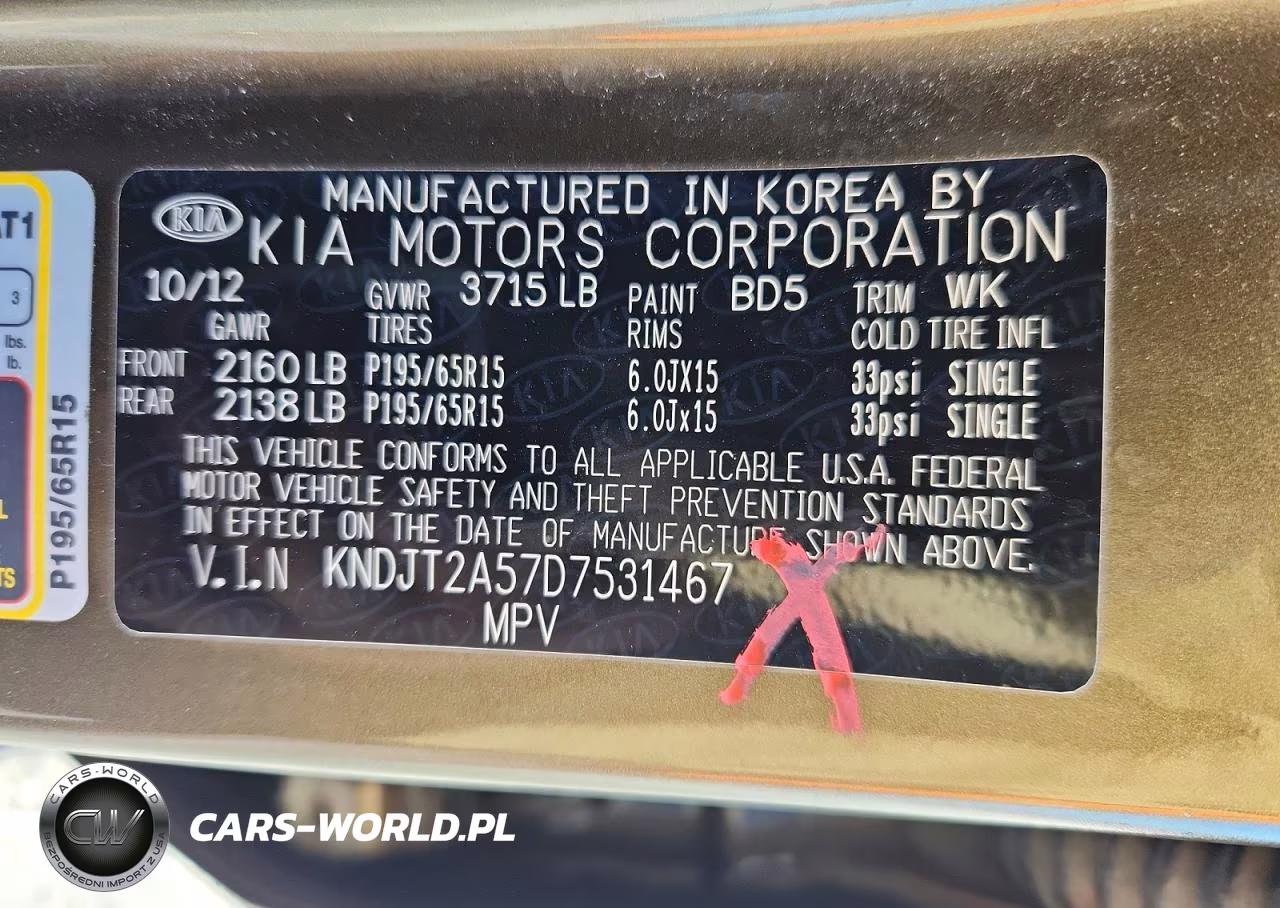 2013 Kia Soul Base VIN:KNDJT2A57D7531467 - 12