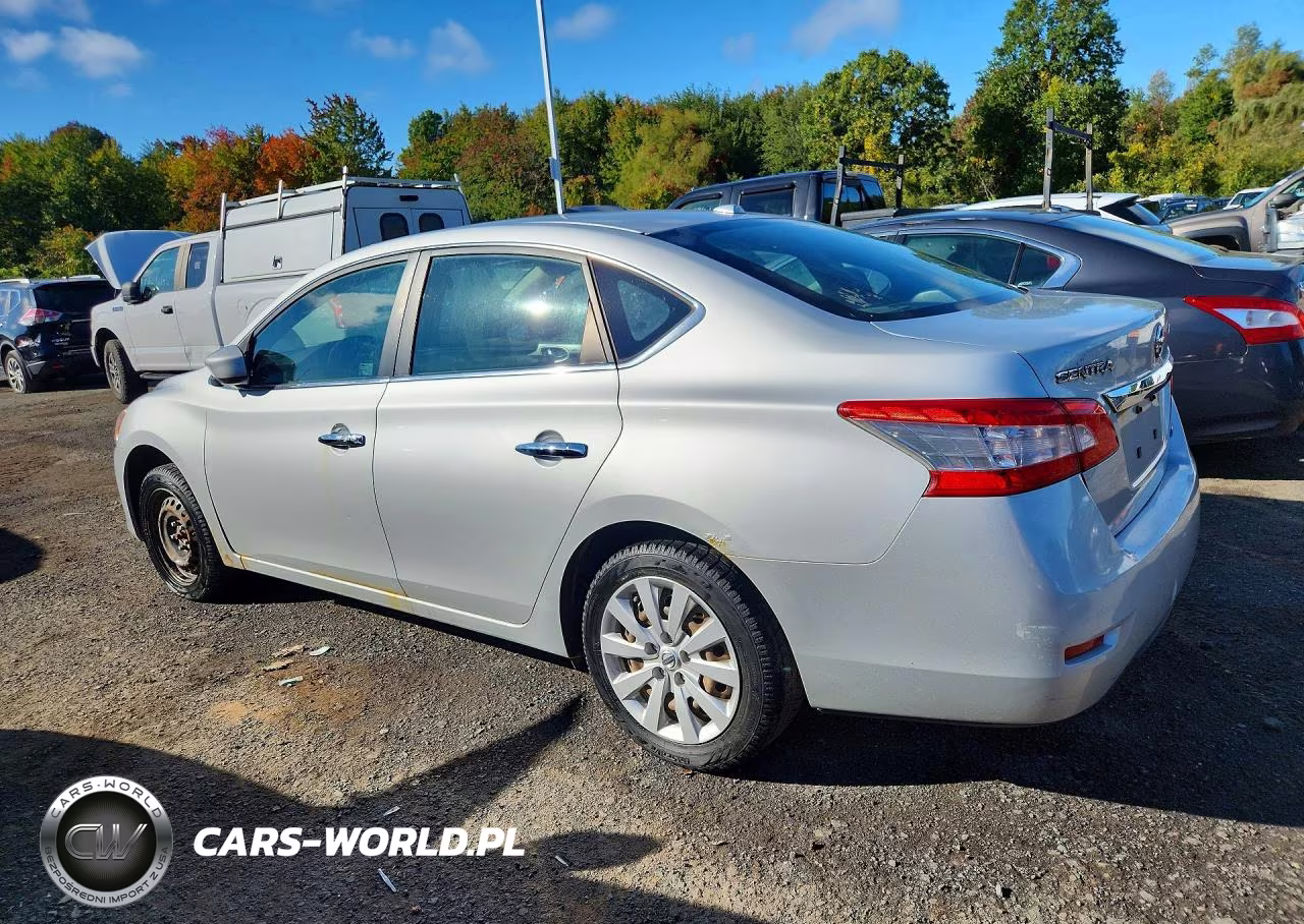 2014 Nissan Sentra S VIN:1N4AB7AP1EN850187 - 2