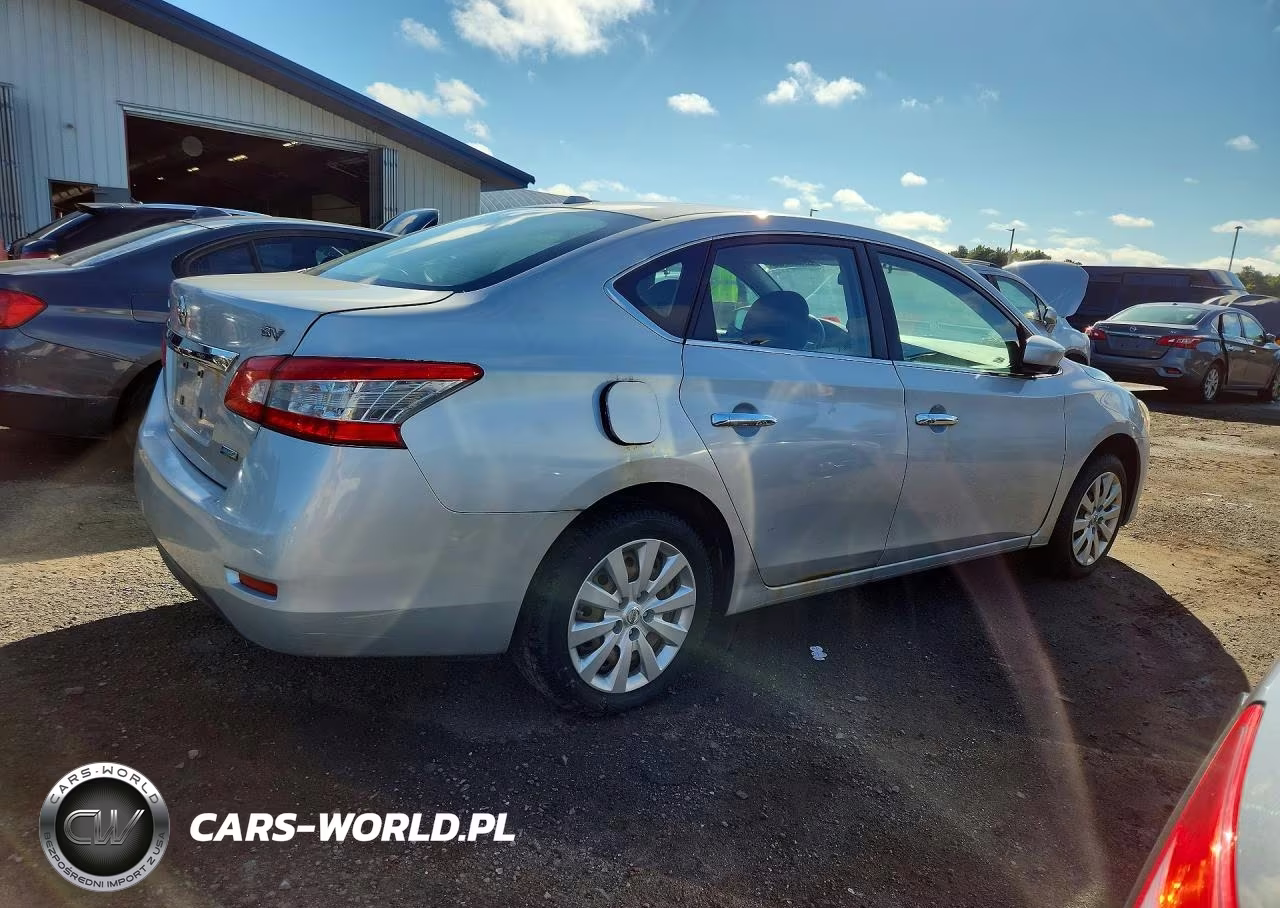 2014 Nissan Sentra S VIN:1N4AB7AP1EN850187 - 3