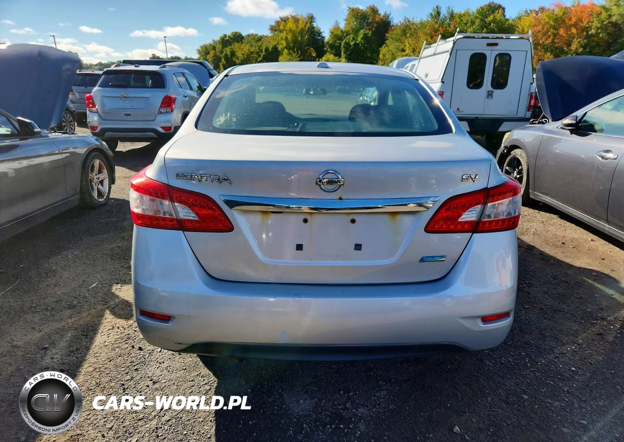 2014 Nissan Sentra S VIN:1N4AB7AP1EN850187 - 6