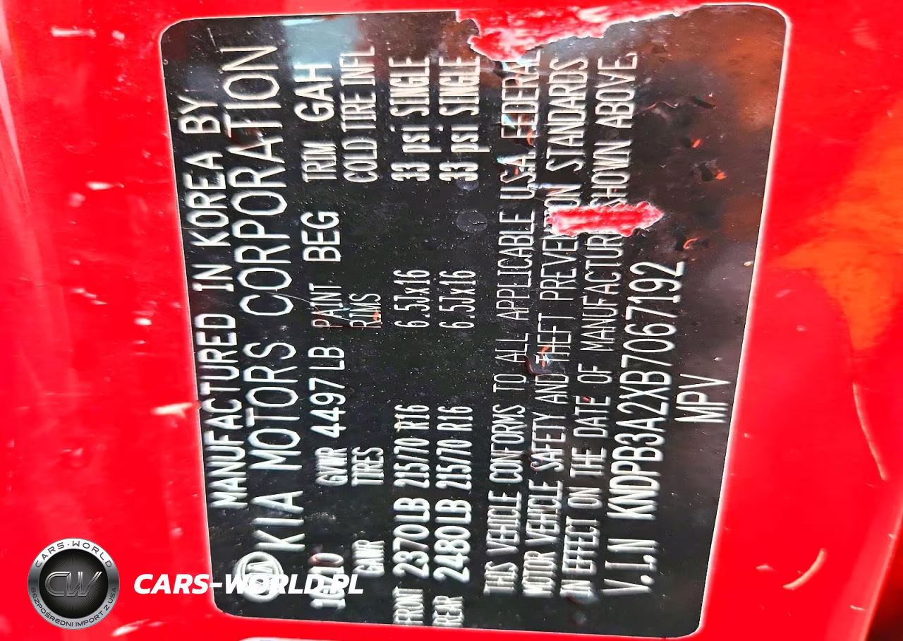 2011 Kia Sportage Lx VIN:KNDPB3A2XB7067192 - 13