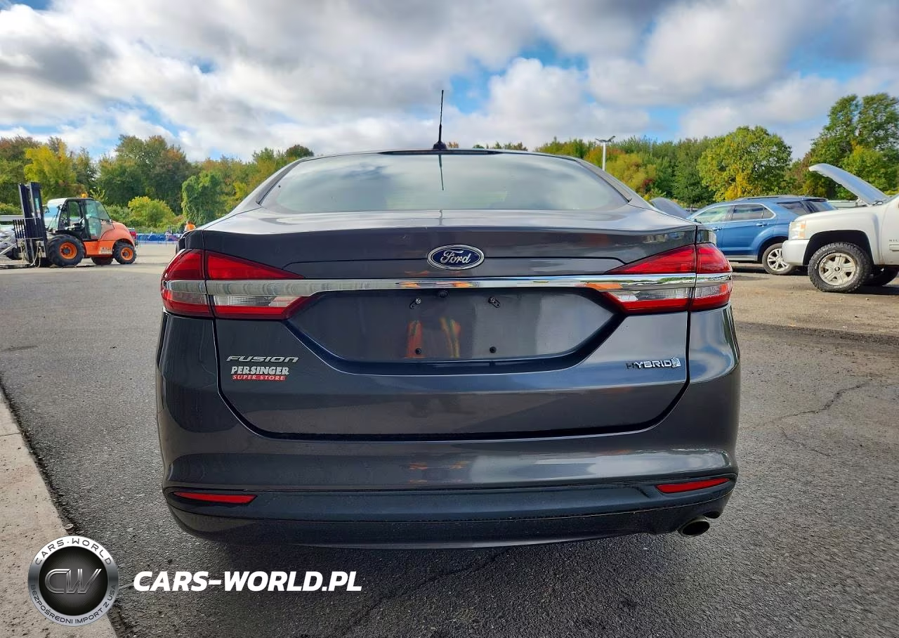 2018 Ford Fusion S Hybrid VIN:3FA6P0UU8JR142185 - 6