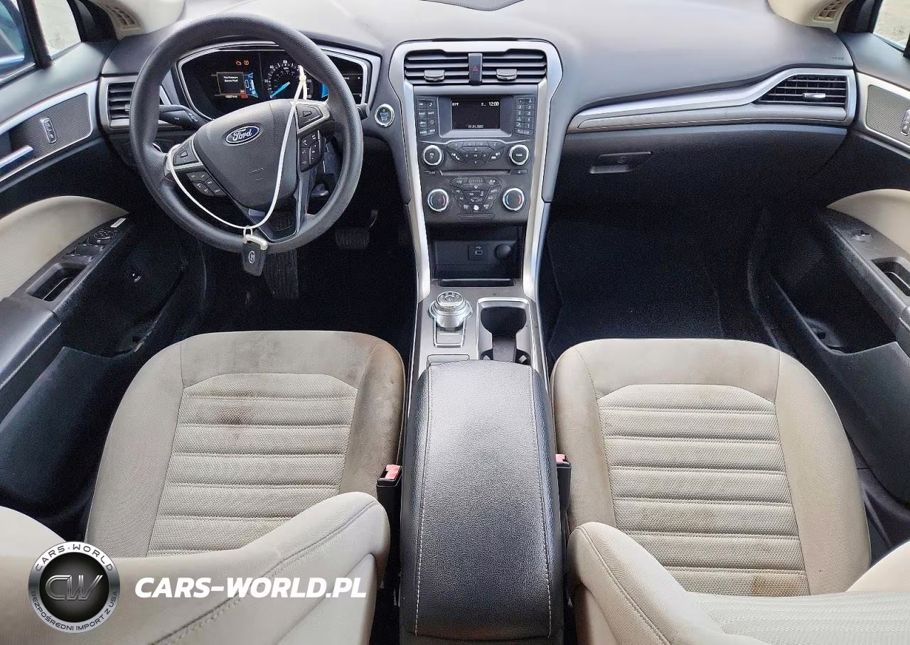 2018 Ford Fusion S Hybrid VIN:3FA6P0UU8JR142185 - 8