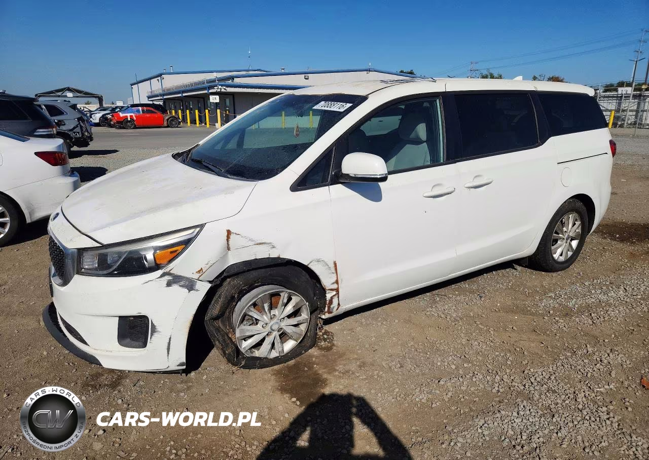 2017 Kia Sedona Lx VIN:KNDMB5C11H6229566 - 1
